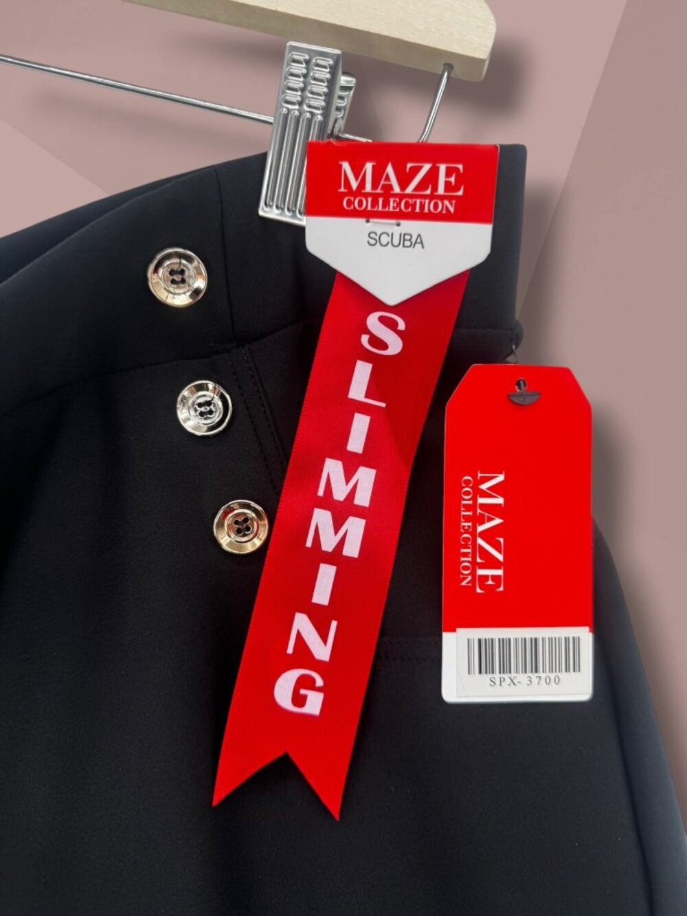 MAZE Levanta Cola Scuba Slimming Pants‎ 1X - Picture 3 of 6